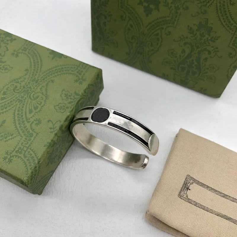 Men Designer Bracelet Jewelry Women Women Designers Bracelets Fashion Steel Bangle for Mens Sliver Chain Letter G Bownles Wedding Gift P291W