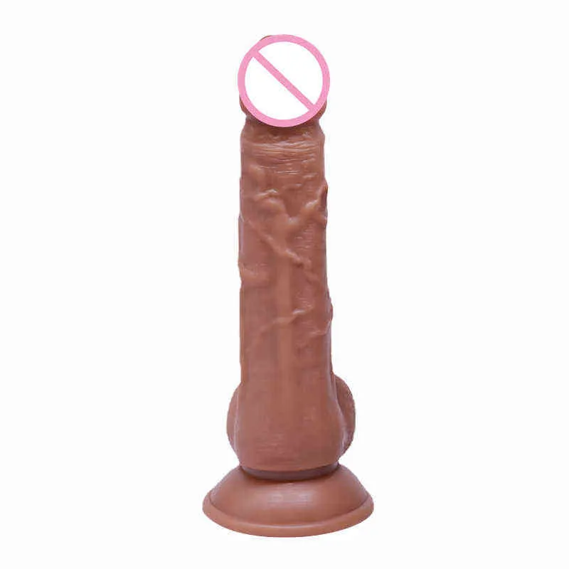 NXY Dildos feminino Penis Artificial Dispositivo de masturbação Falso TPE Soft 220601