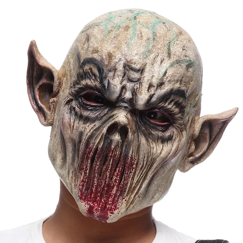 Feestmaskers horrifi duivel kostuum Halloween masker horror cosplay rekwisieten bloedige ma 220823