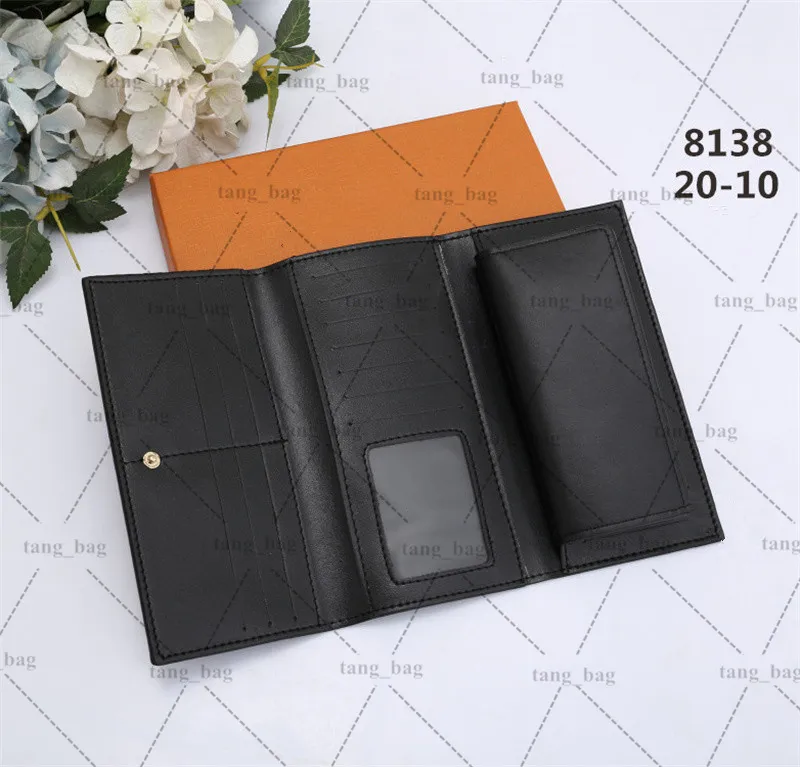 Tasarımcı cüzdan çanta çantası moda kısa uzun cüzdan çiçek mektubu baskı klasik kart tutucular madeni para cüzdanlar291o