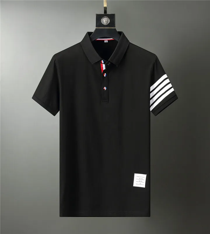 Polo-shirts Vêtements pour hommes Tops d'été plus taille à manches courtes Homme Coton décontracté Luxury Vêtements de mode de haute qualité 220623