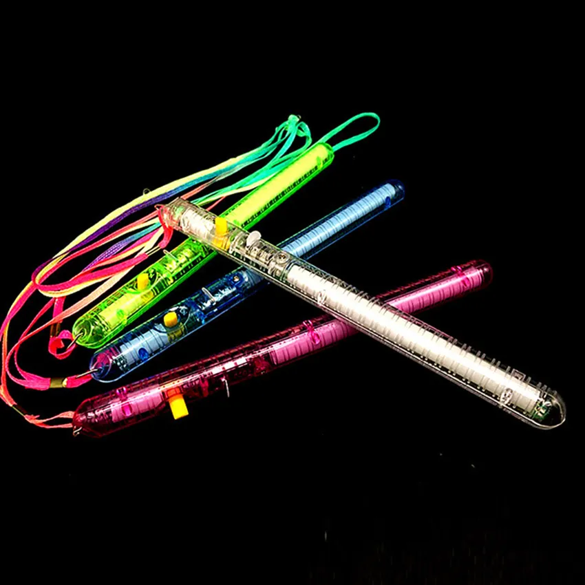 Multi Colors Decoration Flash Sticks LED med rep Julfestleveranser Ljus upp Wand Glow Sticks C0809G02339Y