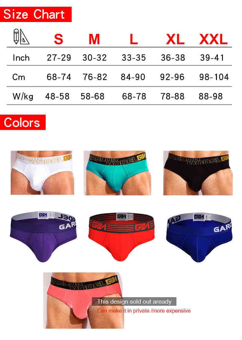 Hip cutting underpants sexy man soft sexy men thong modal fabrics big penis pouch designer brand innerwear boys T220816