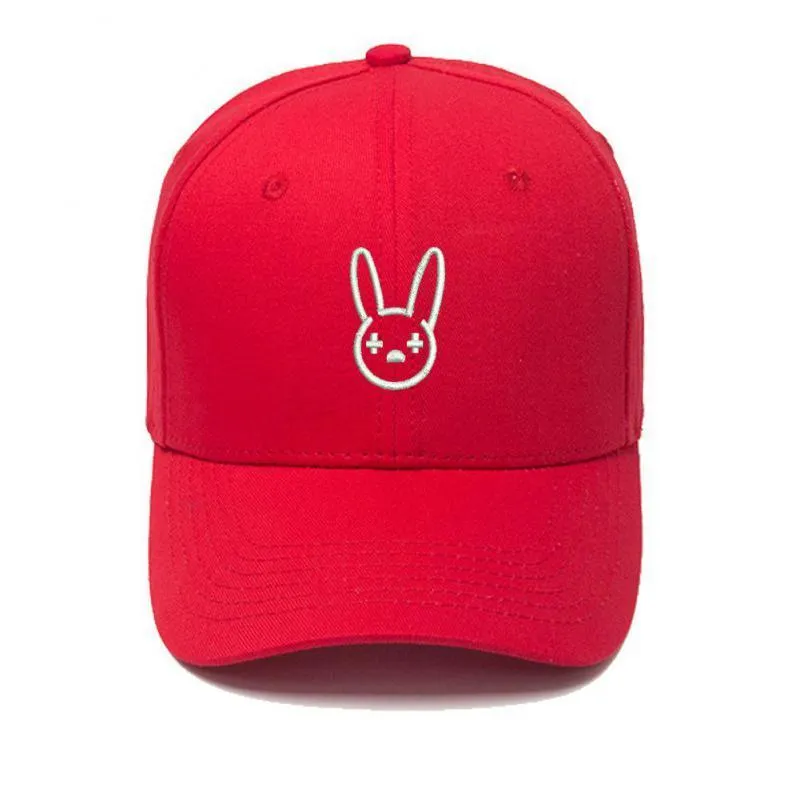 Бейсболка Bad Bunny для мужчин, весенняя шляпа для папы в стиле хип-хоп, 100 хлопковая шляпа унисекс с вышивкой в виде кости 2205116869787