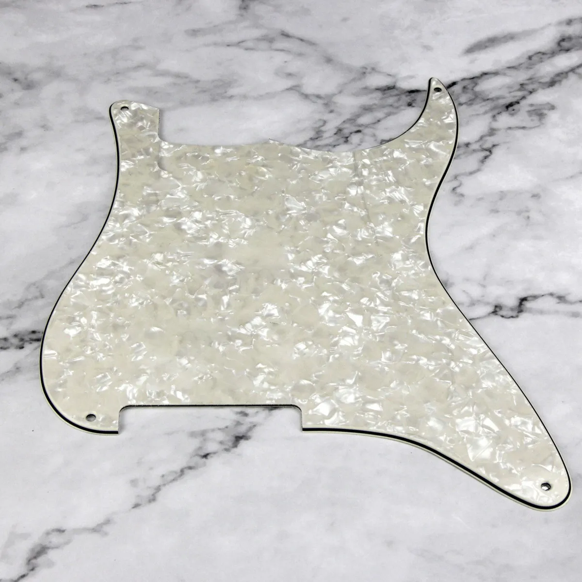 4 Hole Guitar Pickguard Custom Blank Material Scratch Plate with Cavity Cover Screws Multiple Colors