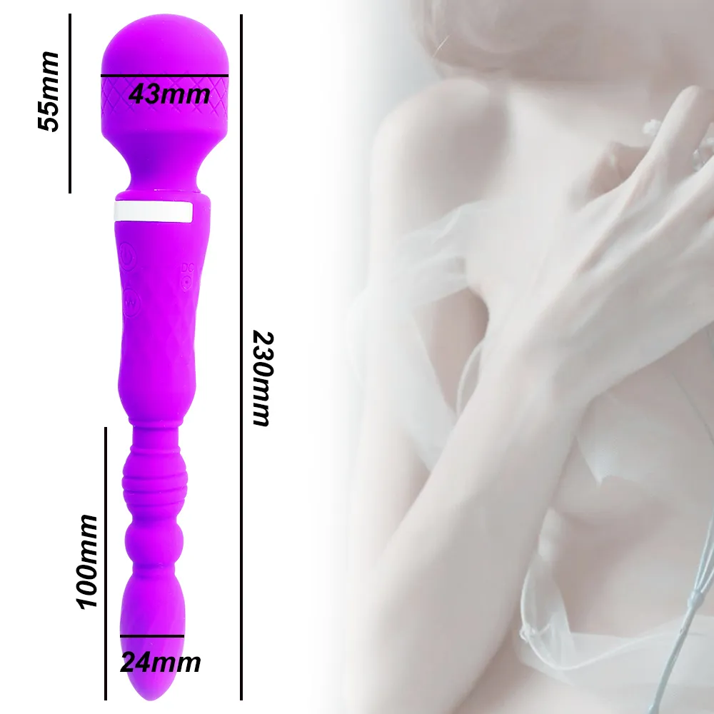 AV Vibrator Female Massage Private Parts Magic Wand G Spot Stimulator Adult Masturbation Device Erotic sexy Products For Flirting