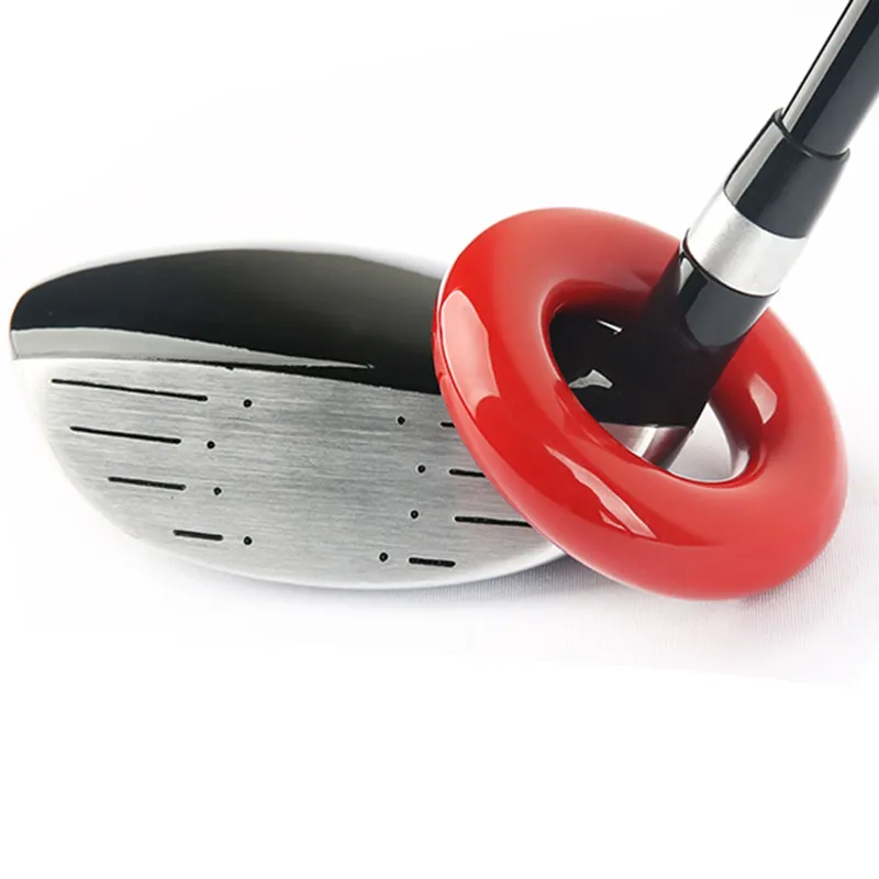 Golf Ağırlık Yüzüğü 150g Siyah Kırmızı Yuvarlak Ağırlık Güç Salıncak Yüzüğü Golf kulüpleri için Golf Aksesuarları Eğitimi İçin Isınma Yardımı
