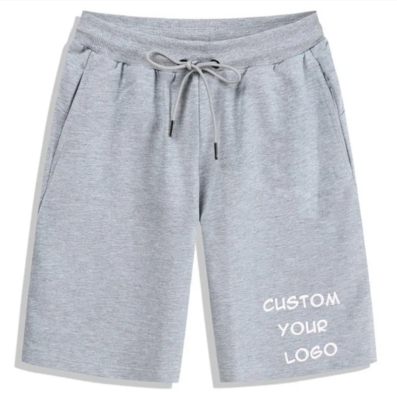 Custom Men Casual Shorts Clothes Pants And Loose Jogging Slim Fit Sport Short Male Trousers 220707