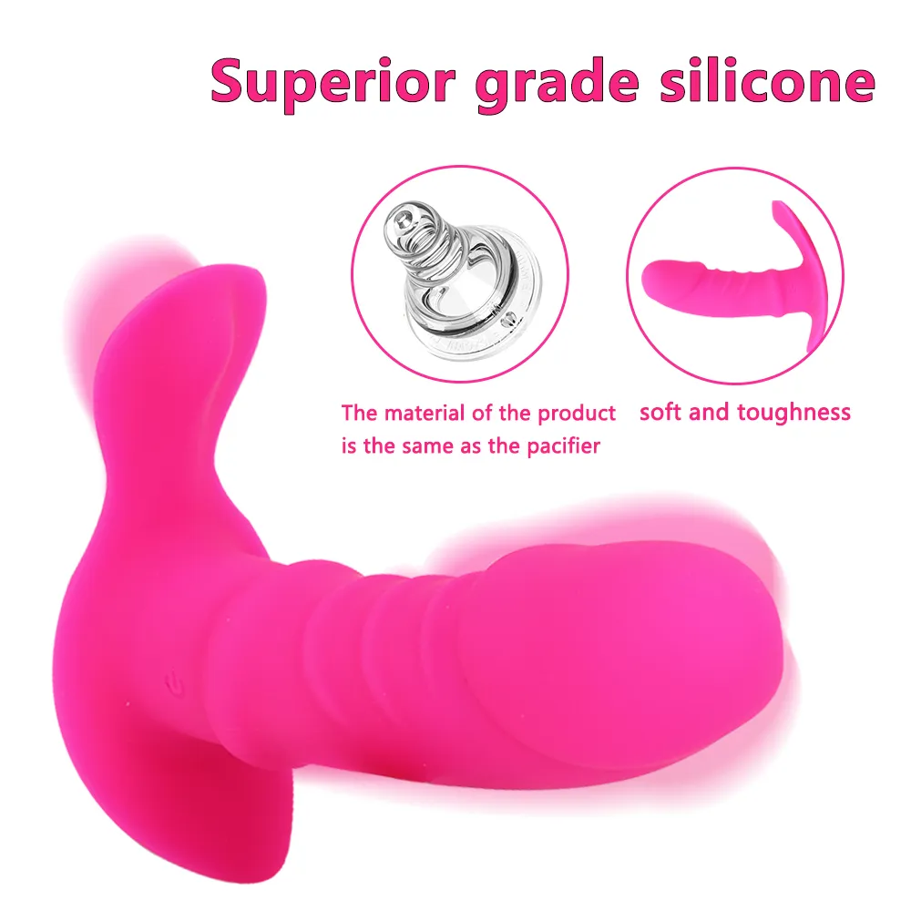 Orgasm Masturbator Vibrators for Women Sexig produkt Remote Control g Spot Vagina Cit Stimulerar 12 Speed ​​Troses