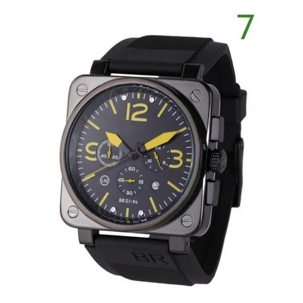 2022 sześć szwów luksusowe zegarki męskie wszystkie targi kwarcowe zegarek najlepsze marka gumowa pasa menu akcesoria mody Wysokiej jakości zegarek 3999392
