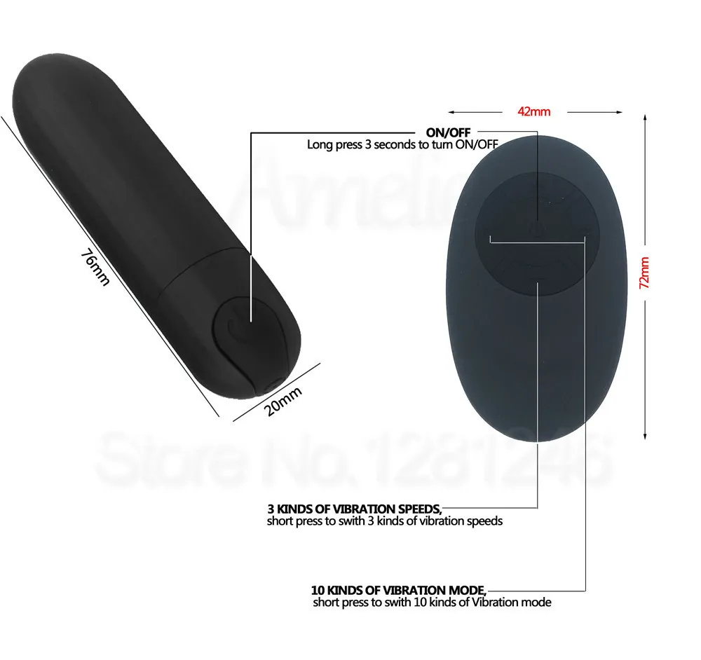 Sexig butik Super Strong Vibration Clitoris Gspot Stimulator Strap On Underwear Mini Vibrators For Women Bullet Vibration Troses7494838
