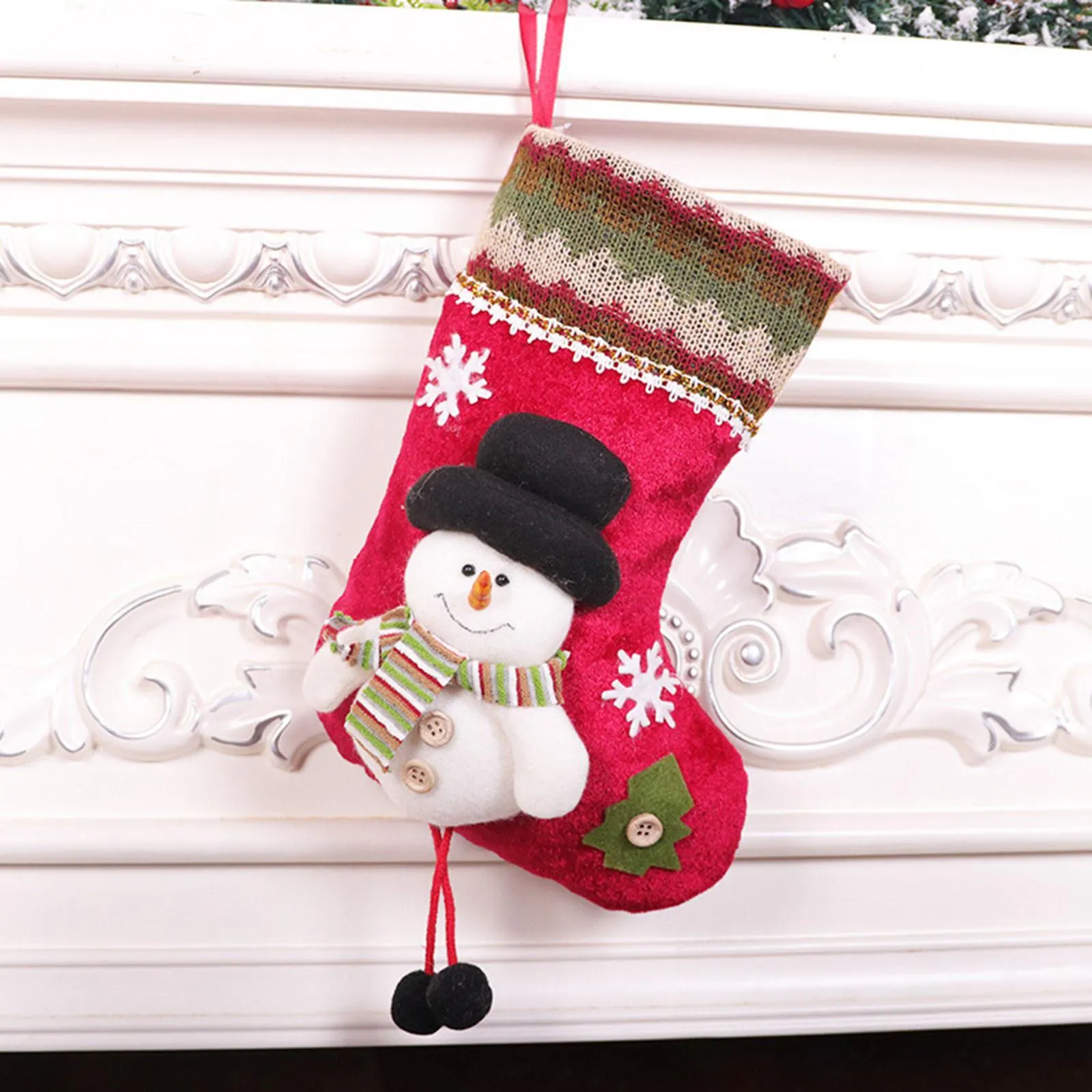 New Year 2023 Christmas Stocking/sugar/gifts/ Xmas DIY Noel Christmas Decorations For Home Ornaments Navidad Decor