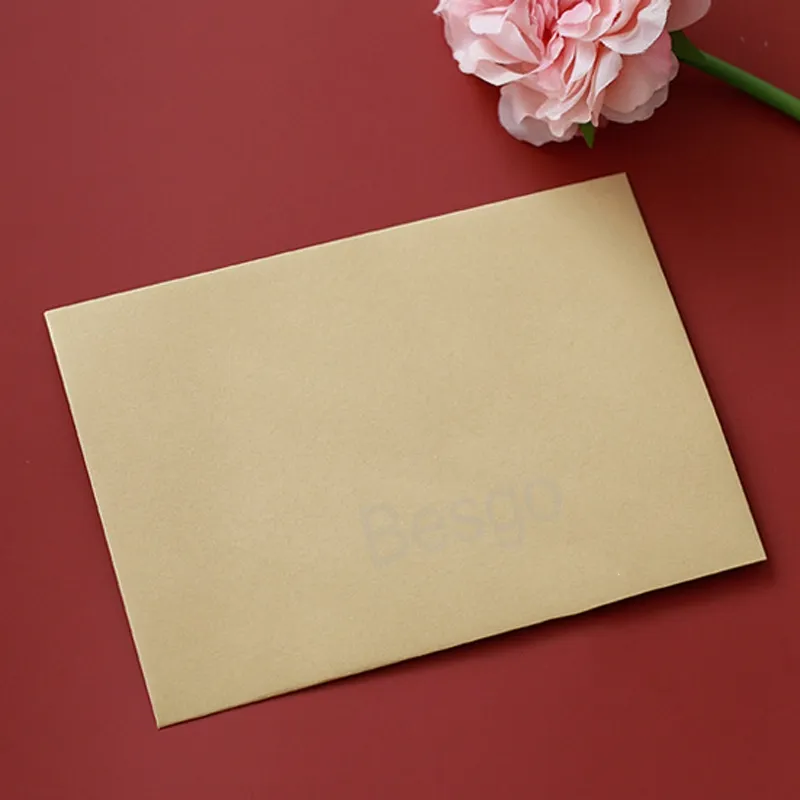 Postcard Envelope Solid Color Greeting Card Envelopes Wedding Christmas Party invitation Cards Envelopes Packing Supplies BH6273 TYJ
