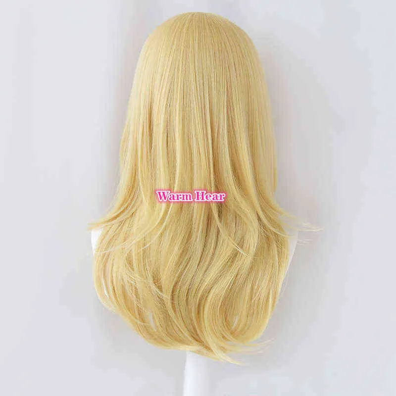 Emma Sano Cosplay Wig Anime Tokyo Revengers Emma Synthetic Fake Hair Halloween Party Carnival Role Play + a wig cap H220513