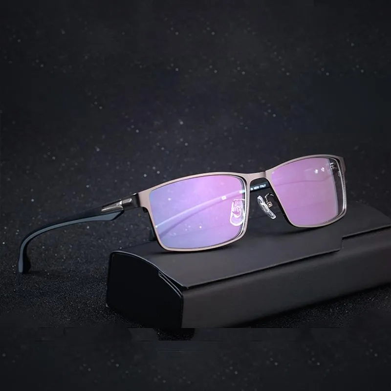 Sonnenbrille Eyewear TR90 Titanium Computergläser Antiblau -Licht Blockierfilter reduziert den digitalen Augenstamm.