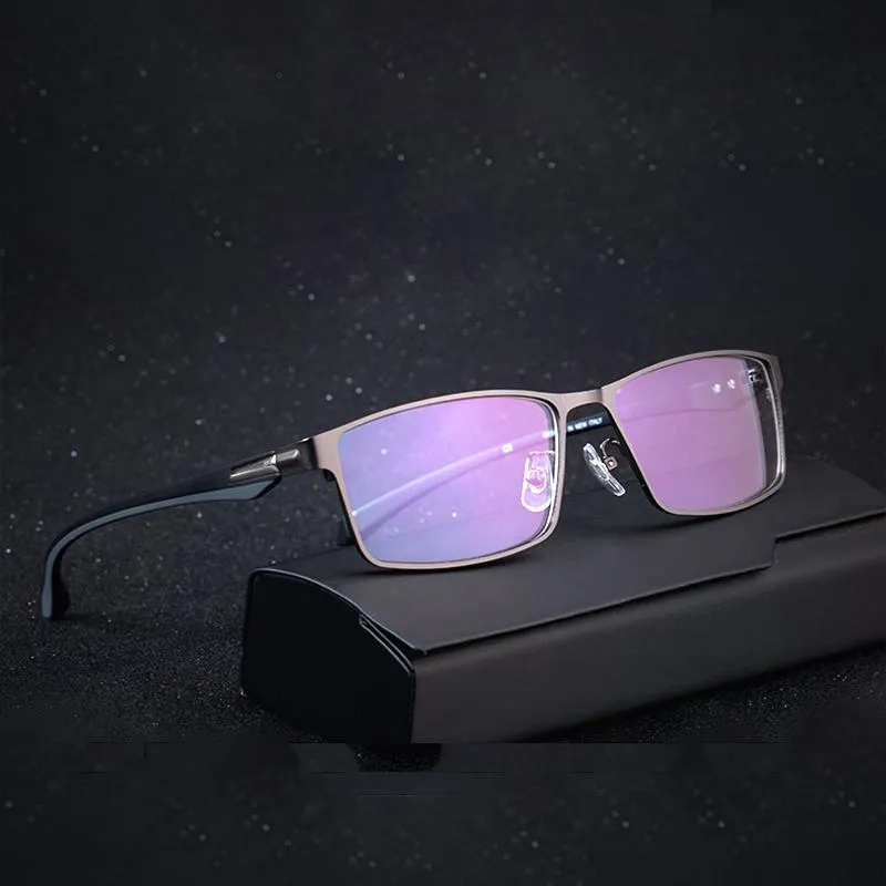 النظارات الشمسية نظارة TR90 Titanium Computer Glasses مضاد للضوء الأزرق مرشح يقلل