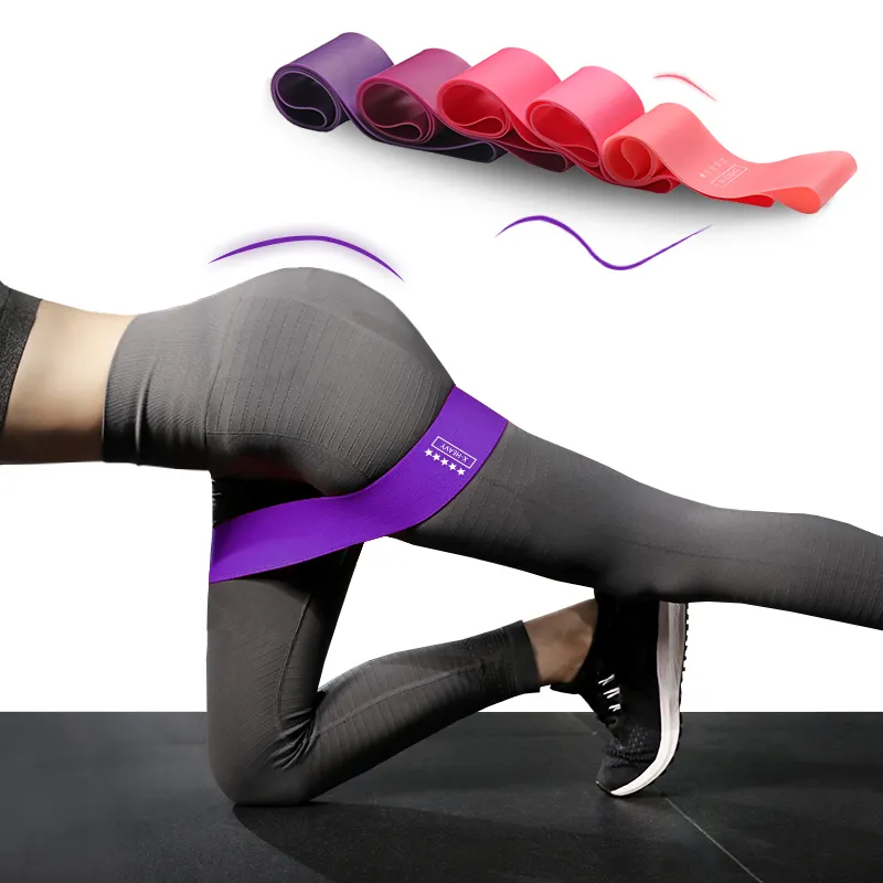 Yoga CrossFit Resistance Bands 5 Level Rubber Training Pull Rope för Sports Pilates Expander Fitness Gum Gym Gym Träningsutrustning 220618