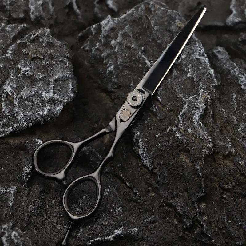 6 Salon de coiffure professionnel KASH Ciseaux Set Coupe Barber cut Amincissement Cisaillement Dressage Outils 220317