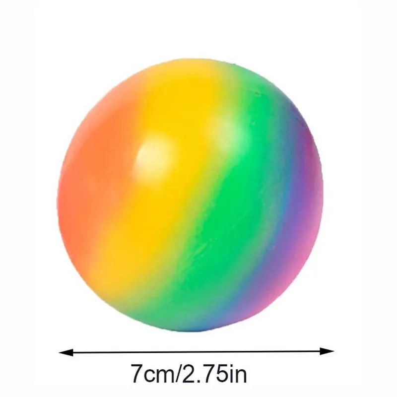 Squeeze Balls Change Color Soft Foam TPR för barn Barn vuxna roliga leksaker stresslindring 220629