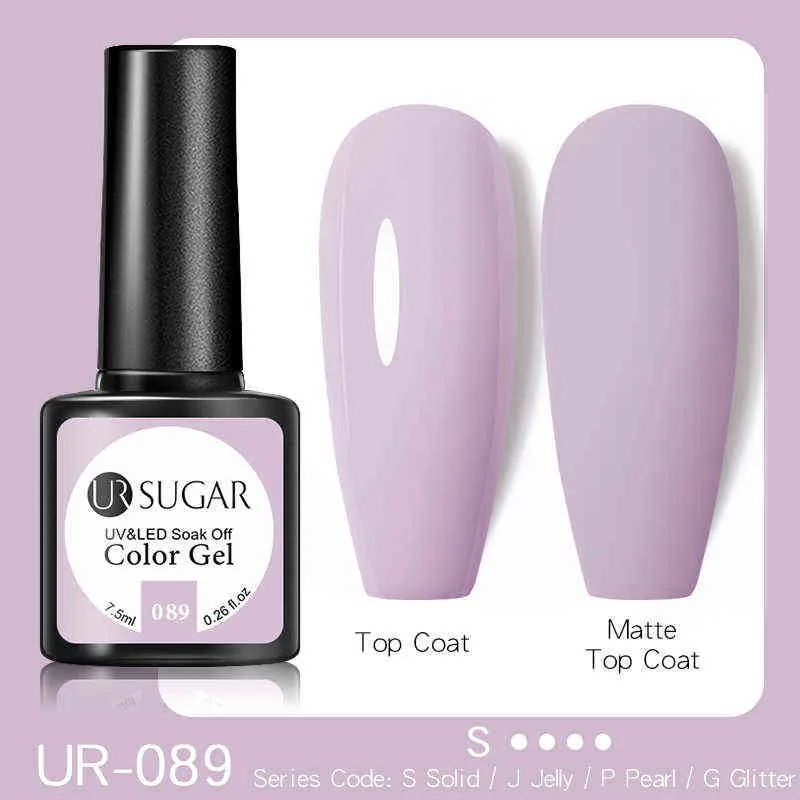 NXY Gel à ongles 7 5ml crème printemps coloré vernis violet rose solide Art Semi Permanent tremper tout pour manucure 0328