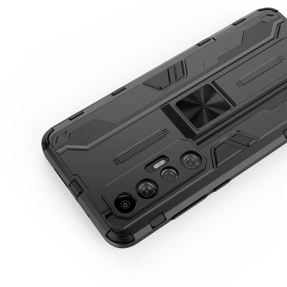 Capa de amortecedor magnético do amortecedor de TPU para Xiaomi MI 10s com proteção de lente