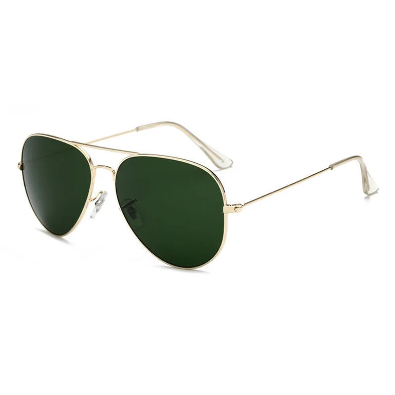 2022SS Marke Design Sonnenbrille Frauen Männer Designer Gute Qualität Mode Metall Übergroße Sonnenbrille Vintage Weiblich Männlich UV400 272A