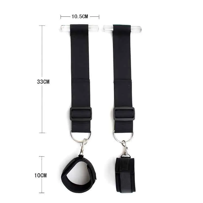 sexy Swing Adjustable Hanging Door Bound Handcuffs Couple Toy Role Playing SM Products Legs Open Bondage Adult Toys