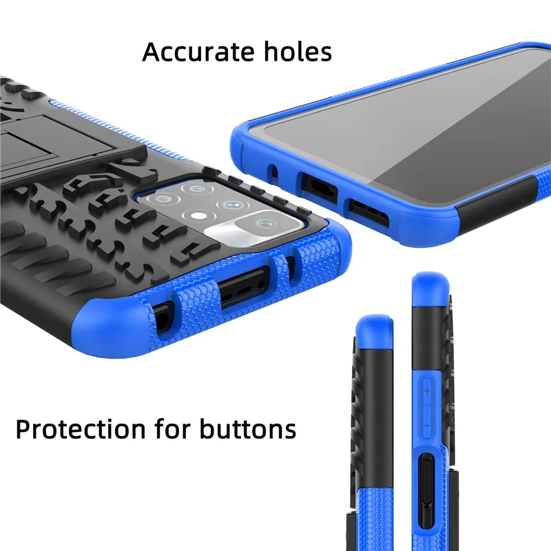 حالات مقاومة للدروع الصدمات ل Xiaomi Redmi 10 9T 9 9A 9C ملاحظة 10 برو بوكو X3 GT F3 M3 برو K40 دعم الألعاب الغطاء الخلفي