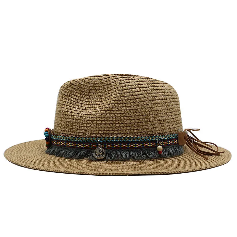 Moda Panama donna uomo i Jazz Fes raffreddamento cappelli da sole estate traspirante elegante cappello da festa donna all'ingrosso 220627