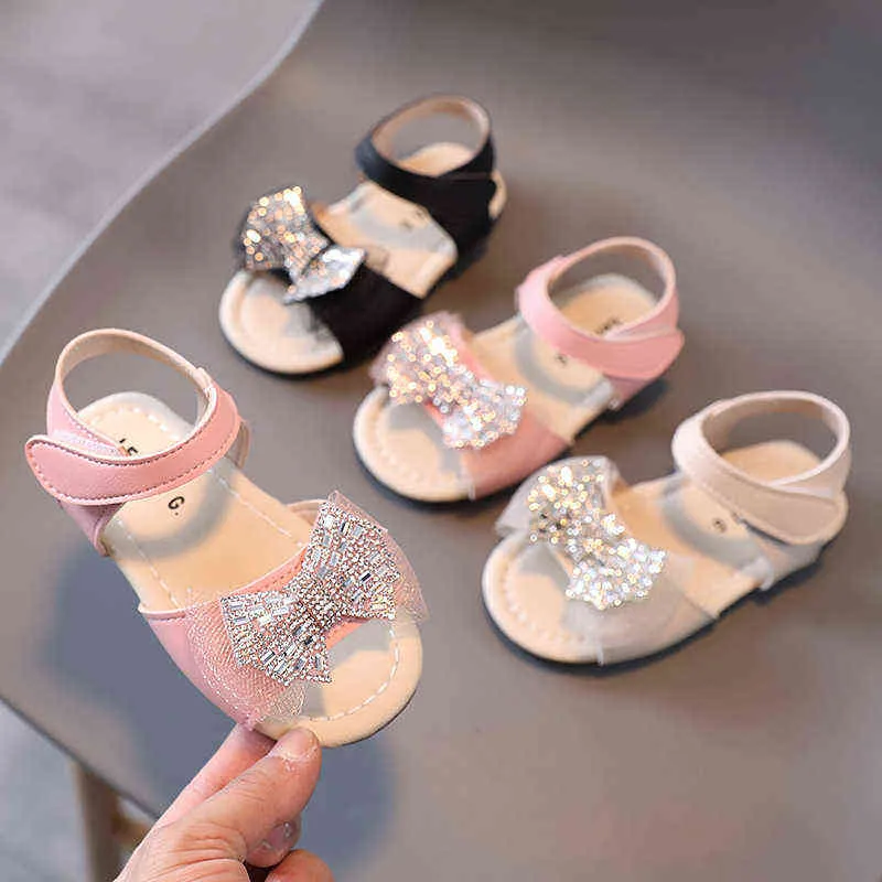 Fashion 2022 Summer Girls Sandals детская пляжная обувь принцесса плетение Rateston Элегантная детская обувь детские сандалии 1 2 3 4 5 6 лет G220523