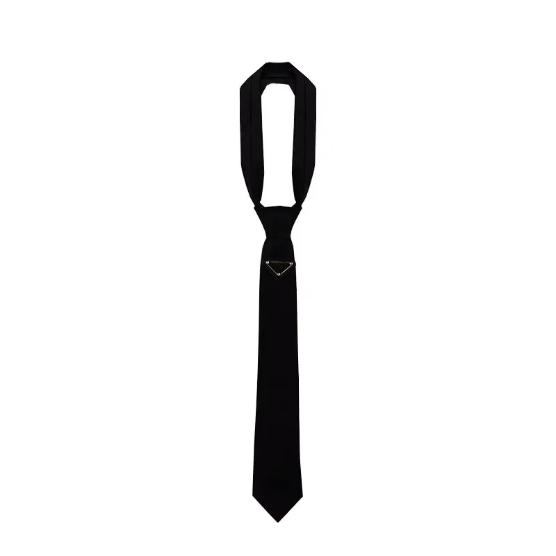 Män och kvinnor inverterad triangelbrev slips 6 cm smal vers