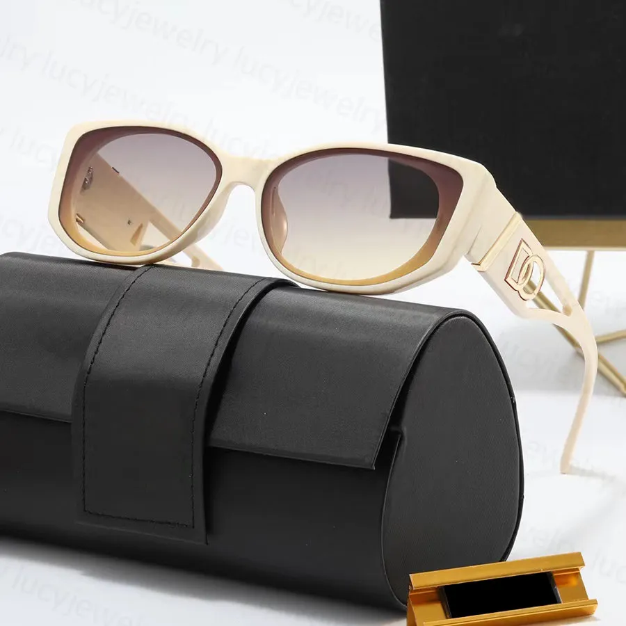 Lunettes de soleil créatrices de mode pour femmes hommes de soleil luxe verres de soleil lunettes adumbral 6 couleurs option haute qualité 231a
