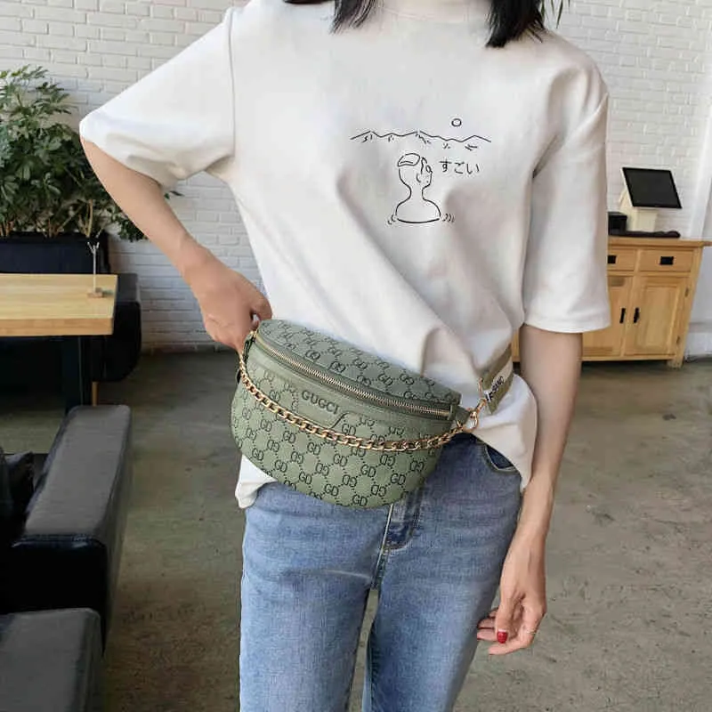 Petit étudiant coréen polyvalent ins texture messager net rouge mode poitrine taille sac femmes magasin d'usine en ligne 319Y