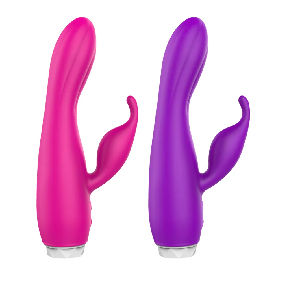 sexy Toys For Women Waterproof G Spot Rabbit Dual Dildo Vibrator Clitoris Stimulation Vaginal Female Masturbator Orgasm