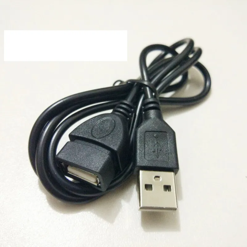 Cavo di prolunga USB 2.0 da 1 m Cavo di sincronizzazione dati USB super veloce da maschio a femmina connettori di computer