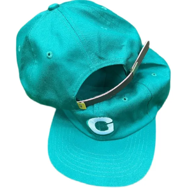 Classic Baseball Cap Brown Green Soft Top Casual Embroidered Flat Brim Peaked Cap Summer Breathable