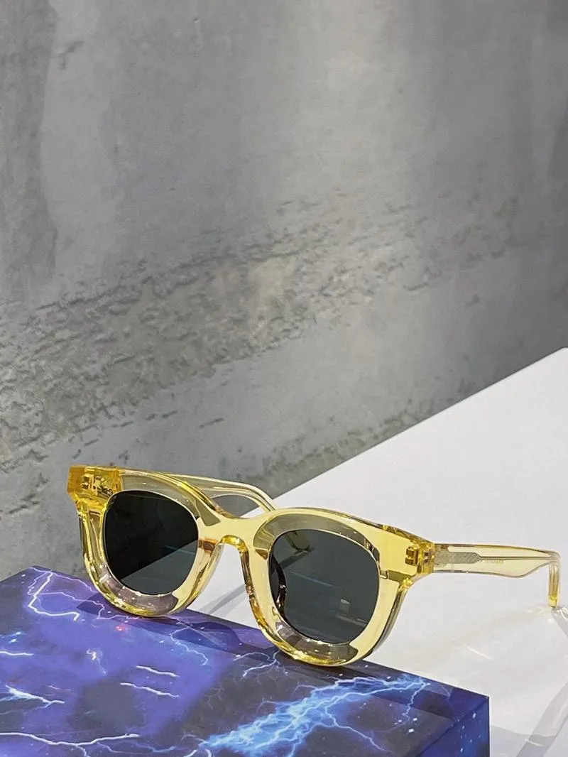 Sunglasses Retro Oval Kuzma Rhodeo For Men And Women Acetate Fashion Eyeglasses Polarized UV400 Punk Sun Glasses Driving Eyewear294G