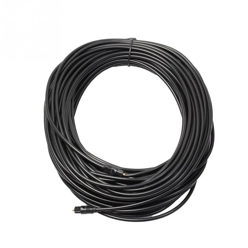 كبل الصوت الرقمي البصري OD4.0 Toslink 1M 1.5m 2M 3/5M 10M SPDIF MD DVD Cable Gold Cable عالية الجودة