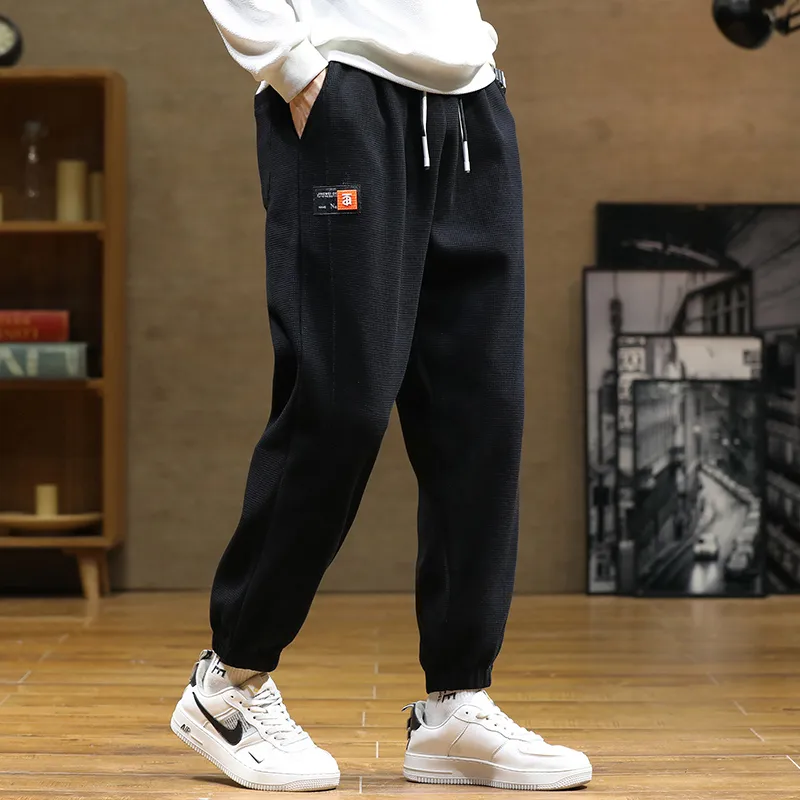 Autumn Fashion Loose Sweatpants Men Streetwear Jogger Pants Baggy Harem Trousers Plus Size 6XL 7XL 8XL 220325