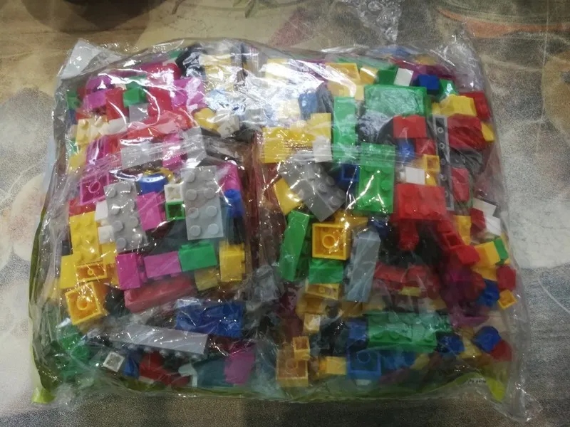 1000 кусочков DIY Creative Blocks Blusts Suts Sets City Classic Bricks Assembly Brinquedos Образовательные игрушки для детей 220527