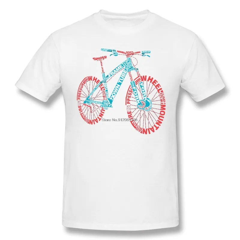 Rengoku topkwaliteit mannen kleding mountainbike fietsen t -shirt fiets geweldig shirt mode mode tees streetwear 220526