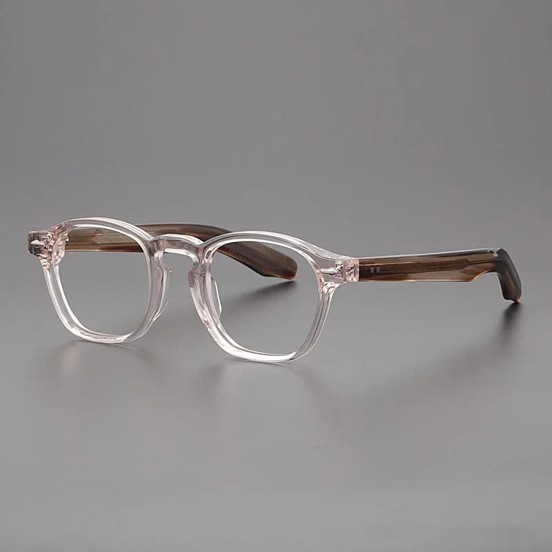 Modne okulary przeciwsłoneczne ramy Jacqus vintage okulary optyczny