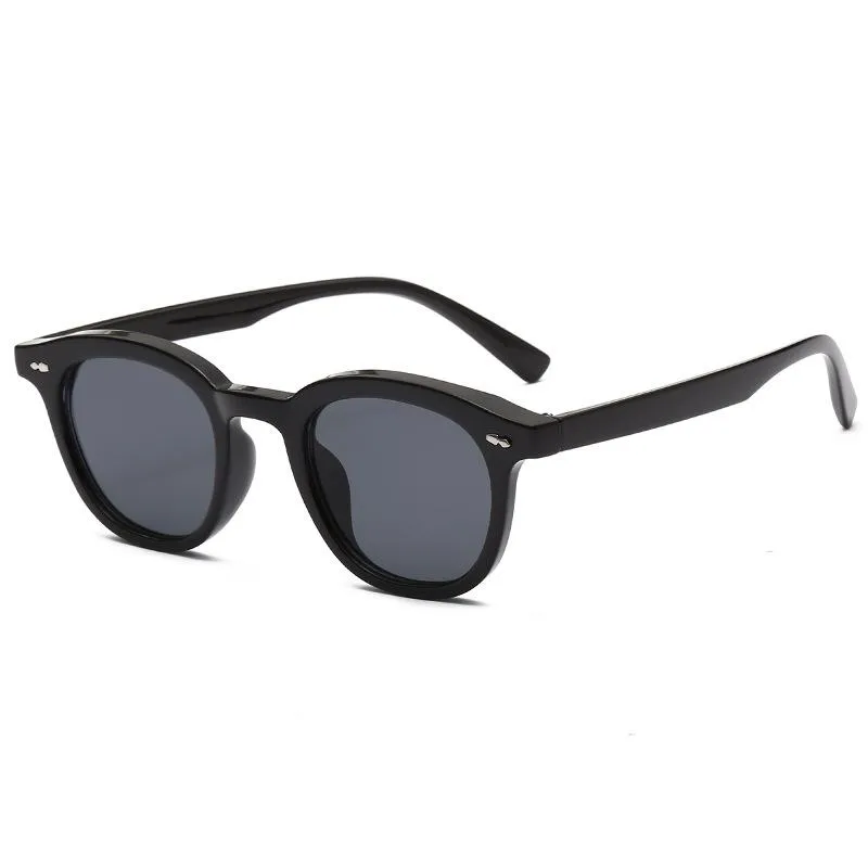 Sunglasses Evove Vintage Male Women Oval Sun Glasses For Men Steampunk Retro Eyewear Red Tortoise Small Face Narrow GogglesSunglas206m