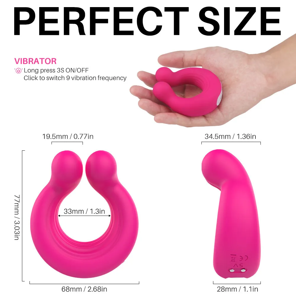 VETIRY Paar Vibrator voor Penis Draadloze Afstandsbediening Cock Ring Clitoris Stimulatie sexy Speelgoed Man 9 Snelheden