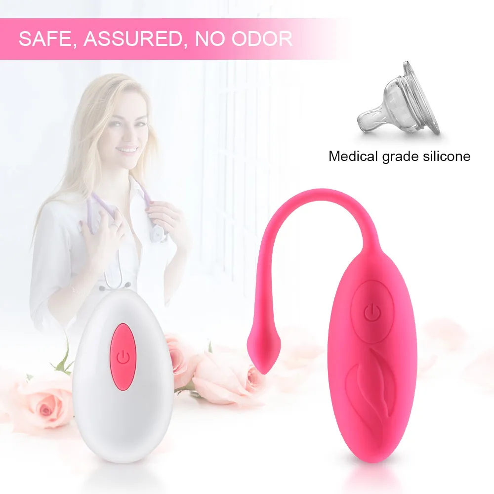 Vibrador de Control remoto inalámbrico para mujeres, juguetes sexys para adultos, masturbador femenino, huevo vibrador, masajeador vaginal erótico