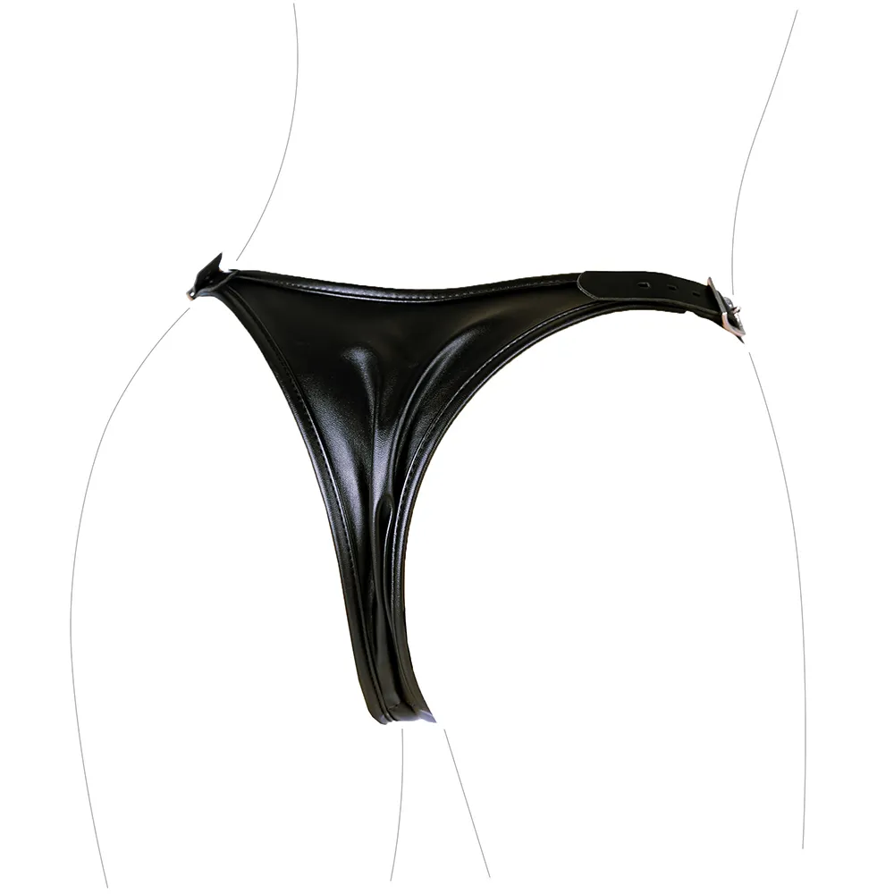Dubbel penis avtagbara läderbyxor för män och kvinnor som vibrerar onani trosor vaginal och anal plugg flirta sexiga leksaker
