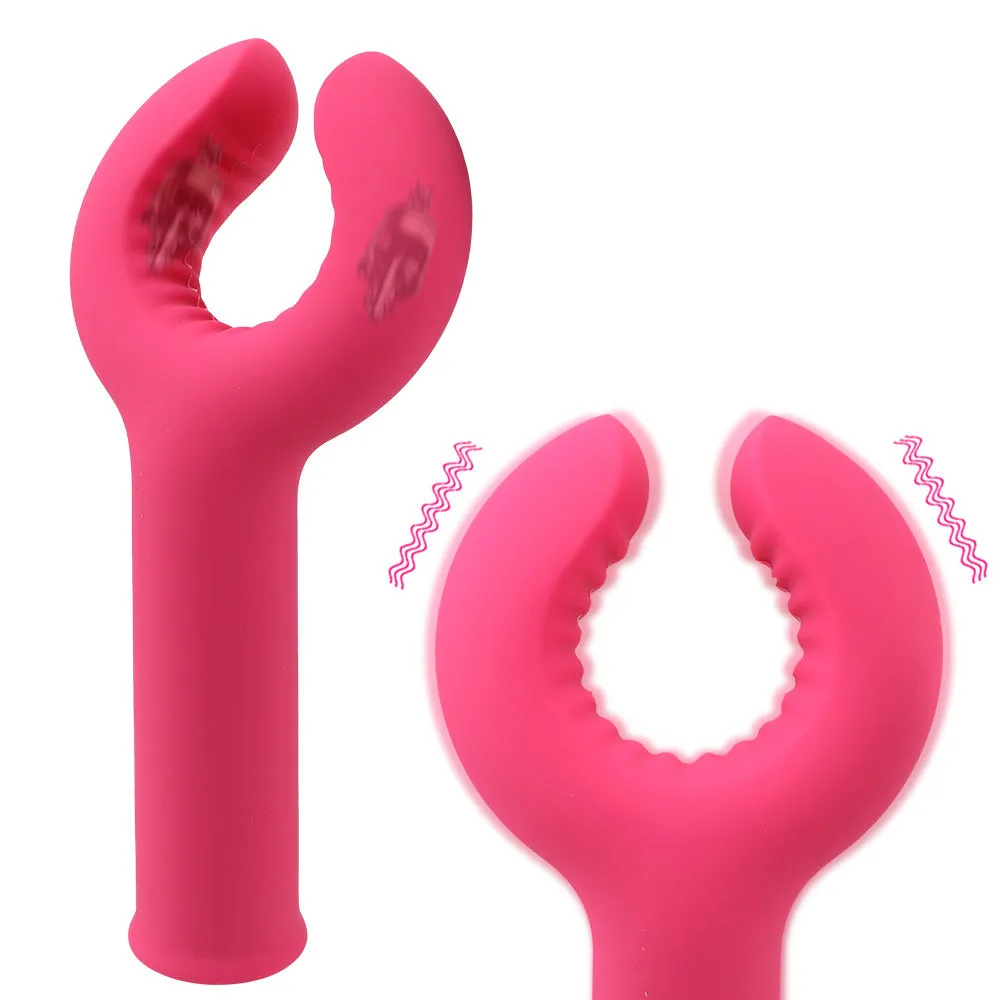 Y字型Gスポットバイブレーター10頻度男性貞操装置クリトリス刺激遅延射精セクシーなおもちゃの男性女性のためのセクシーなおもちゃ