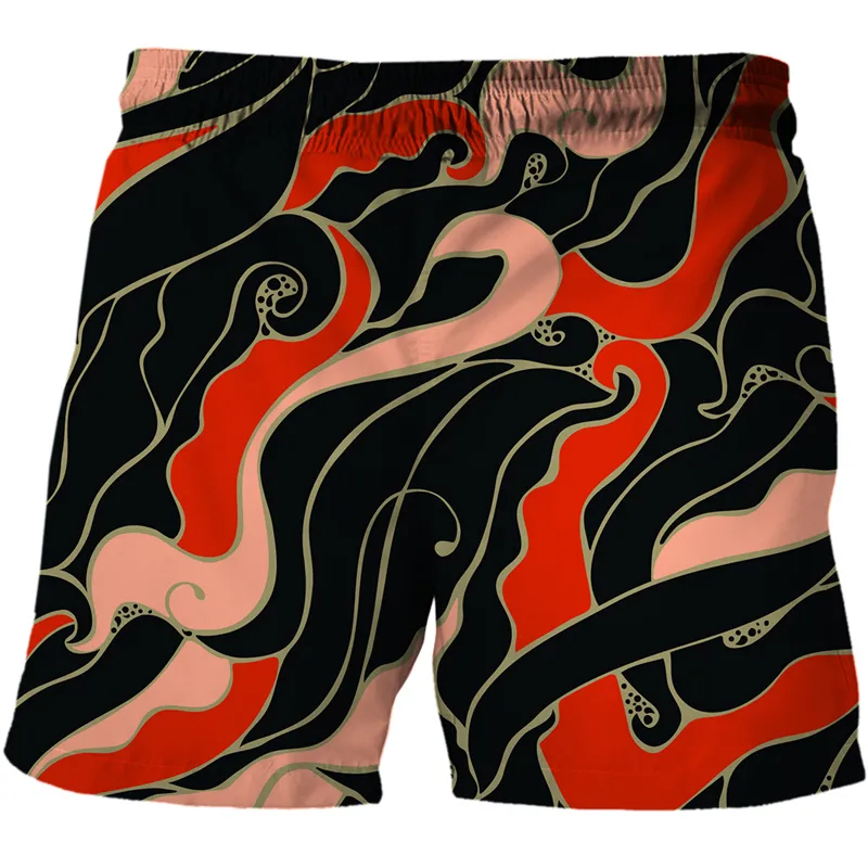 Modemuster Strandshorts männlich 3D gedruckt Mode Boardshorts Männer/Frauen Sommer Shorts Hosen Bademode Männer Kleidung 220624