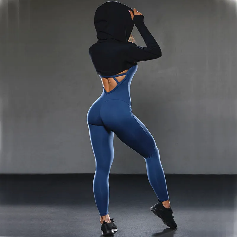 Pad Sport Suit Female Yoga Set Tracksuit Ensemble Sportsuit Suituits Workout Gym Wear Gerting Clothes Fitness 220627