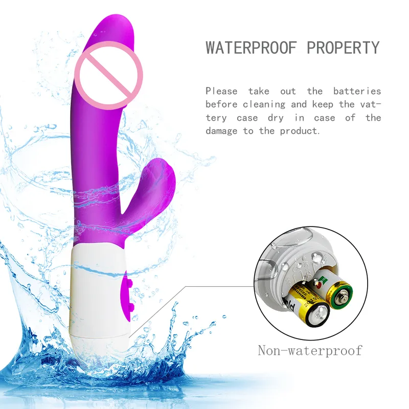 G Spot Rabbit Vibrator Sex Toy for Women Dildo Vibrating Vagina Clitoris Massager Dual Vibration AV Stick Safe Sex Adult Product 220817